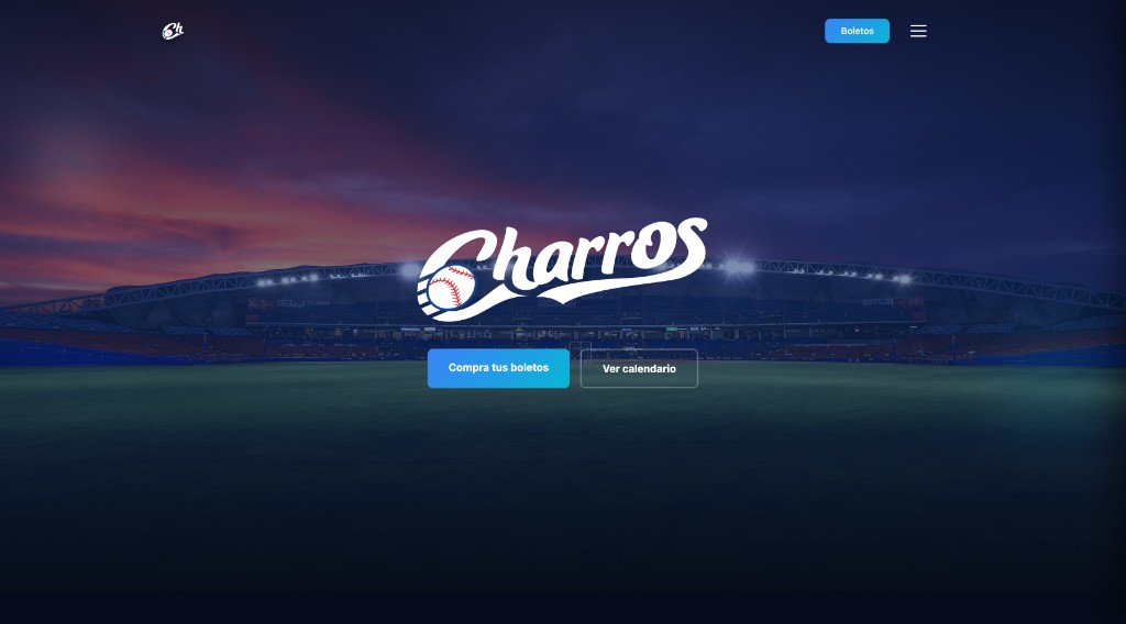 Charros de Jalisco baseball website